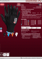 REIS DRAGONER DIAMOND-PU Schutzhandschuhe