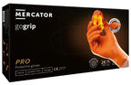 MERCATOR gogrip Nitril-Handschuhe mit Diamanttextur orange