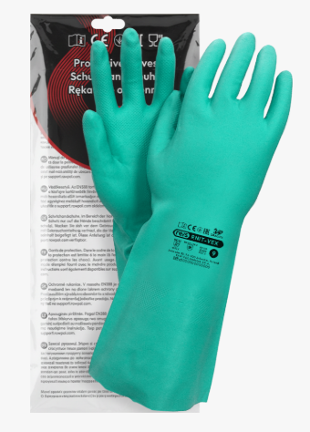 REIS DRAGON NIT-VEX Nitril-Schutzhandschuhe – grün – Größen 7–10