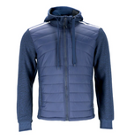 REIS DOHBRID Hybrid-Sweatshirt mit Kapuze – Marineblau – Größen M–3XL