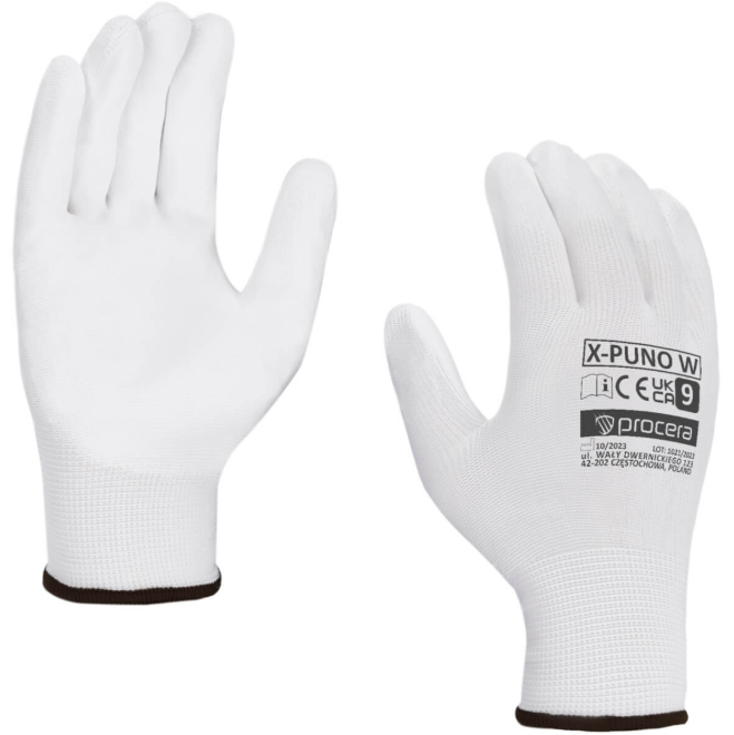 X-PUNO WHITE Handschuhe